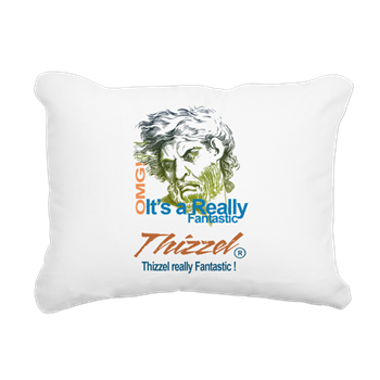 Thizzel really Fantastic Rectangular Canvas Pillow