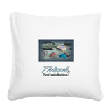 Thizzel Exist Logo Square Canvas Pillow