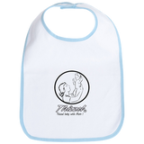 Mom Baby Logo Bib