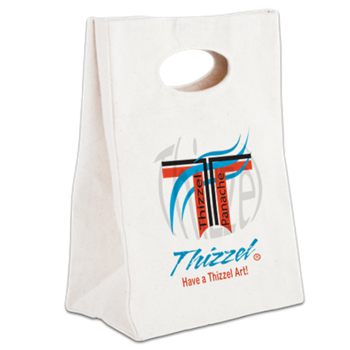 Have a Thizzel Art Canvas Lunch Tote