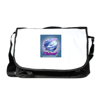 Thizzel Globe Messenger Bag