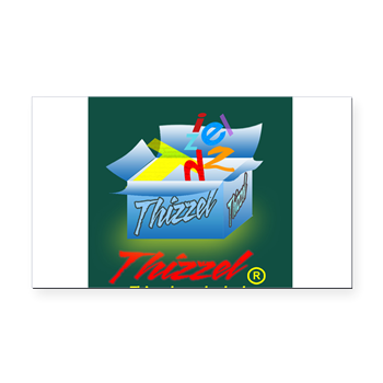 Thizzel Gifts Rectangle Car Magnet