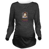 Thizzel makes me Funny Long Sleeve Maternity T-Shi