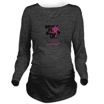 Thizzel Life Style Long Sleeve Maternity T-Shirt