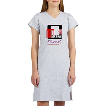 Thizzel Creativity Logo Women's Nightshirt