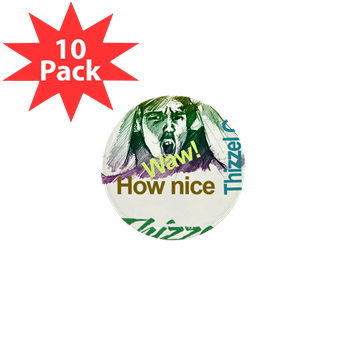 Thizzel Nice Goods Logo Mini Button (10 pack)