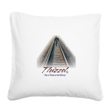 Railway Logo Square Canvas Pillow