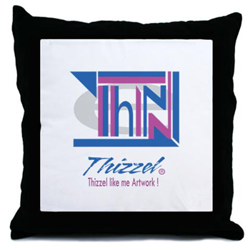 Artwork Logo Throw Pillow