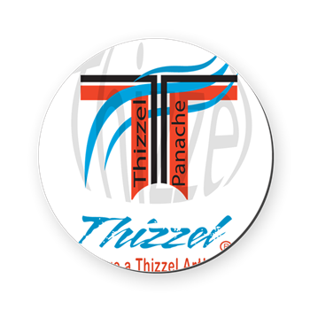 Have a Thizzel Art Cork Coaster