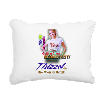 I feel Cheer for Thizzel Rectangular Canvas Pillow