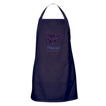 Text Effect Logo Apron (dark)