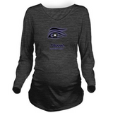 Thizzel Sight Logo Long Sleeve Maternity T-Shirt