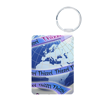 Thizzel Globe Keychains