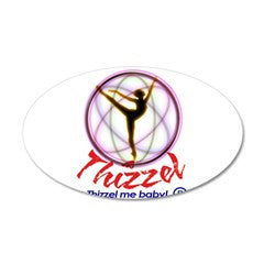 Thizzel Dancing Wall Decal