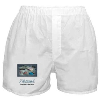 Thizzel Exist Logo Boxer Shorts