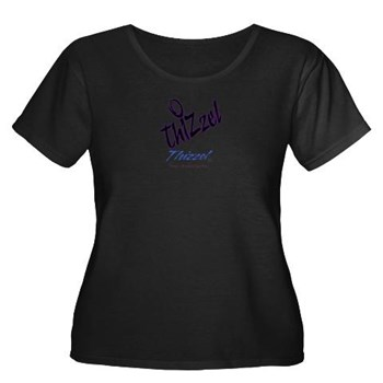 Text effect Logo Plus Size T-Shirt