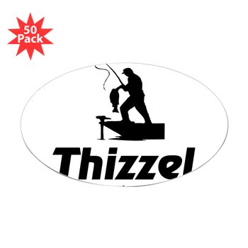 Thizzel Fishing Decal