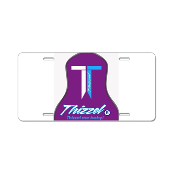 Thizzel Bell Aluminum License Plate