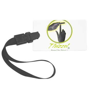 Finger T Logo Luggage Tag