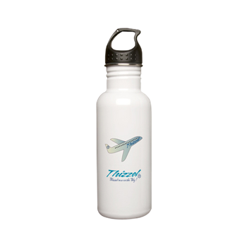 Travel Vector Logo Stainless Steel Water Bottle