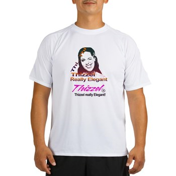 Thizzel Elegant Logo Performance Dry T-Shirt