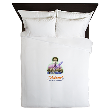 All of Thizzel Logo Queen Duvet