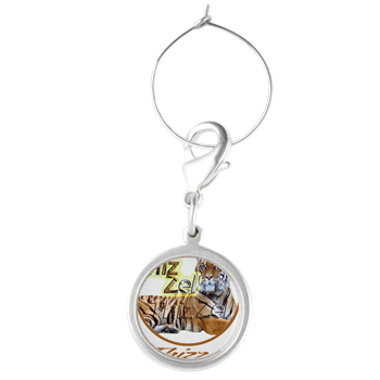 Power Logo Wine Charms