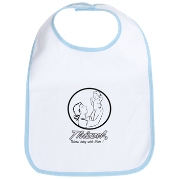 Mom Baby Logo Bib