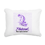 Thizzel Work Rectangular Canvas Pillow