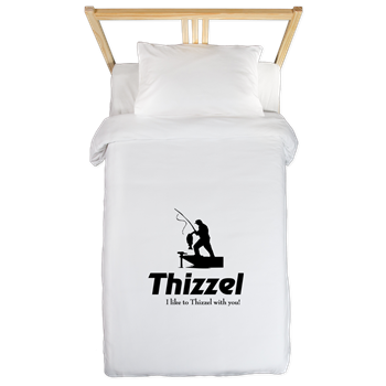 Thizzel Fishing Twin Duvet