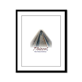 Railway Logo Framed Panel Print