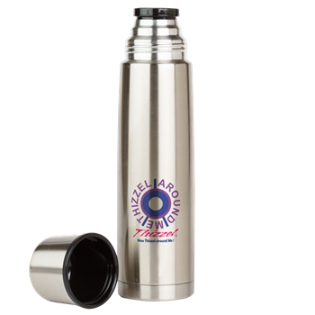 Around Me Vector Logo Large Thermos® Bottle