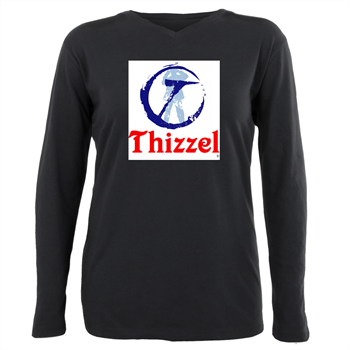 THIZZEL Trademark Plus Size Long Sleeve Tee
