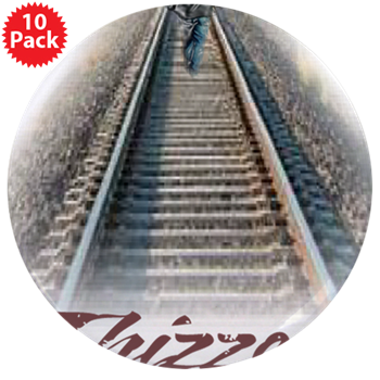 Railway Logo 3.5" Button (10 pack)