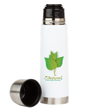 Growing Vector Logo Large Insulated Beverage Bottl