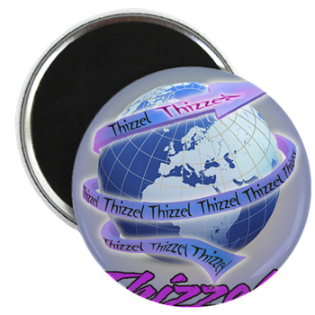 Thizzel Globe Magnets