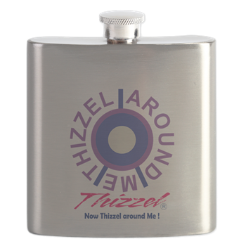 Around Me Vector Logo Flask