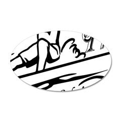 Thizzel Surfing Wall Decal