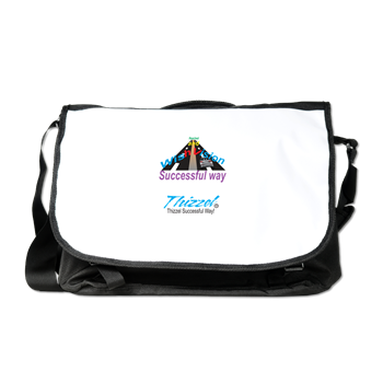 Thizzel Successful Logo Messenger Bag