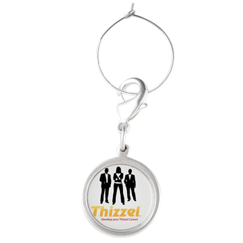 Thizzel Career Wine Charms