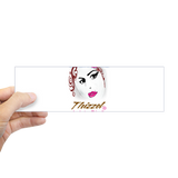 Look at Me Thizzel Bumper Bumper Sticker