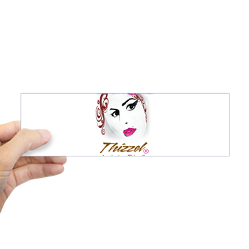 Look at Me Thizzel Bumper Bumper Sticker