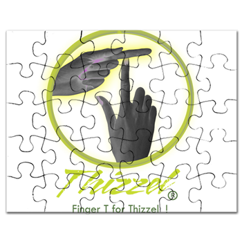 Finger T Logo Puzzle