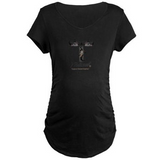 Face Graphics Logo Maternity T-Shirt