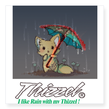 Rainy Logo Sticker