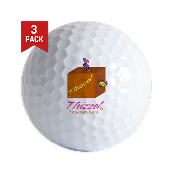 Funny Logo Golf Ball
