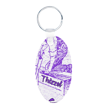 Thizzel Work Keychains