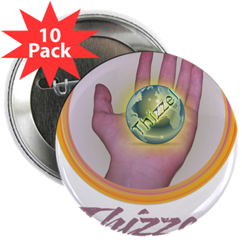 Discover Earth Logo 2.25" Button (10 pack)