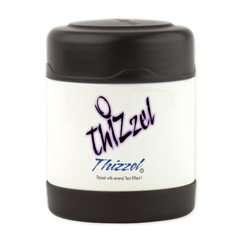 Text Effect Logo Food Container