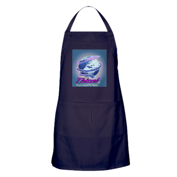 Thizzel Globe Apron (dark)